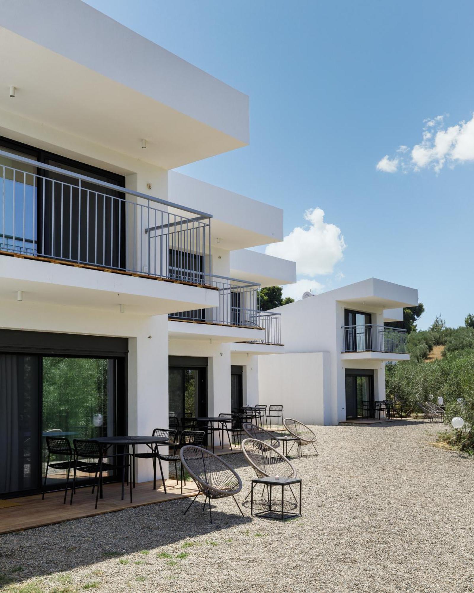 Olea Villas By Halu!, Cozy Villa In Nikiti 拉戈曼德拉 外观 照片